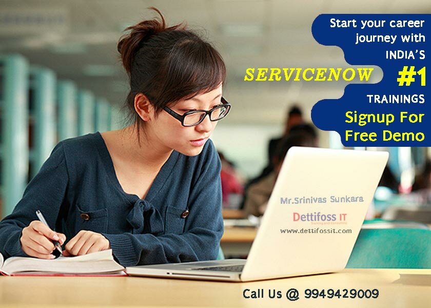 ServiceNow Training with placement in Ameerpet